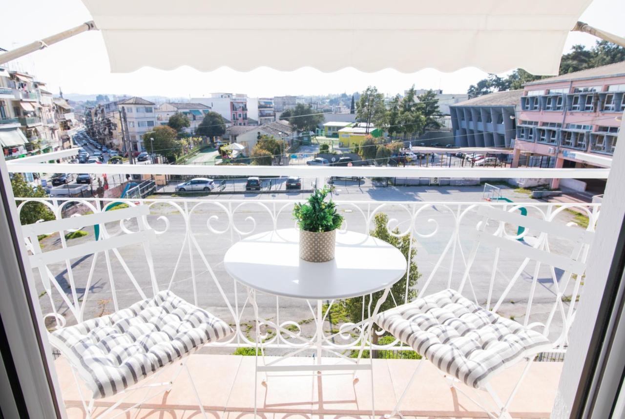 110m² 3 slaapkamer, 1 privé badkamer Appartement in Corfu Corfu  Buitenkant foto